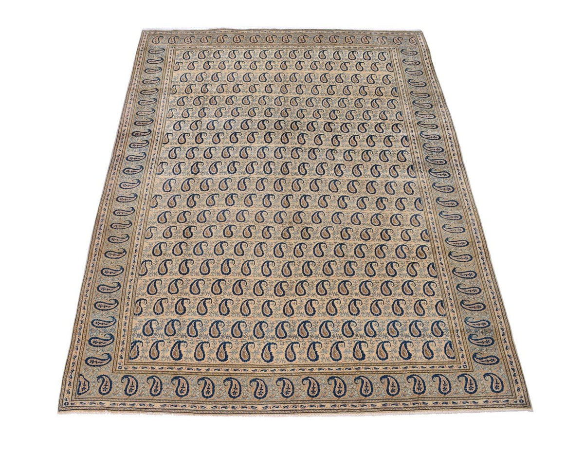 Tapis persan - Keshan - 366 x 268 cm - beige