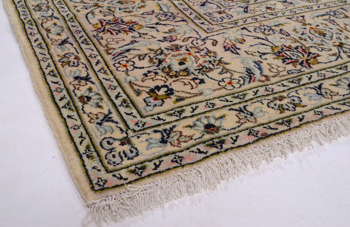 Tapis persan - Keshan - 361 x 247 cm - beige