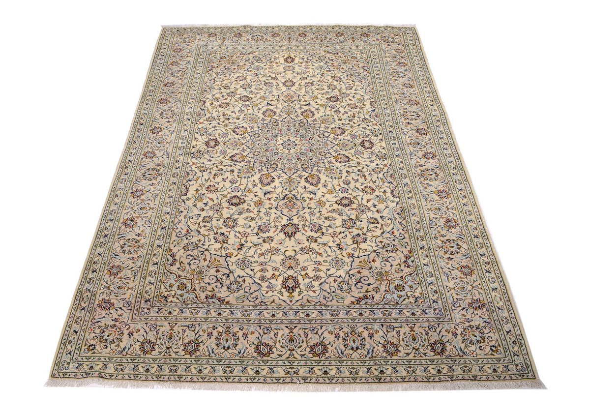 Tapis persan - Keshan - 361 x 247 cm - beige