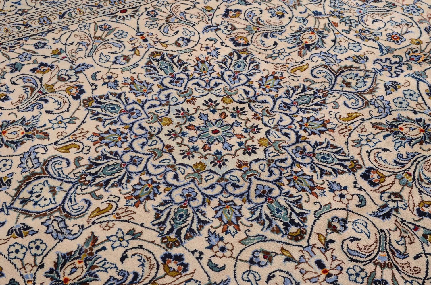 Tapis persan - Keshan - 323 x 231 cm - beige