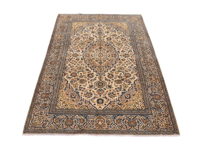 Tapis persan - Keshan - 305 x 198 cm - beige