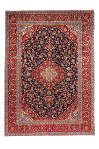 Tapis persan - Keshan - 403 x 290 cm - bleu