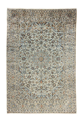 Tapis persan - Keshan - 363 x 240 cm - vert