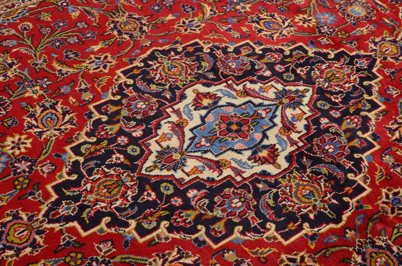 Tapis persan - Keshan - 360 x 242 cm - rouge