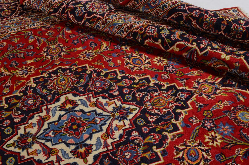 Tapis persan - Keshan - 360 x 242 cm - rouge