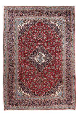 Tapis persan - Keshan - 357 x 246 cm - rouge