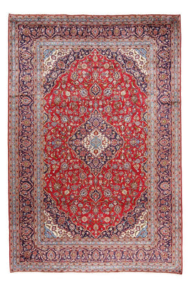 Tapis persan - Keshan - 366 x 244 cm - rouge
