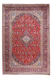 Tapis persan - Keshan - 366 x 244 cm - rouge