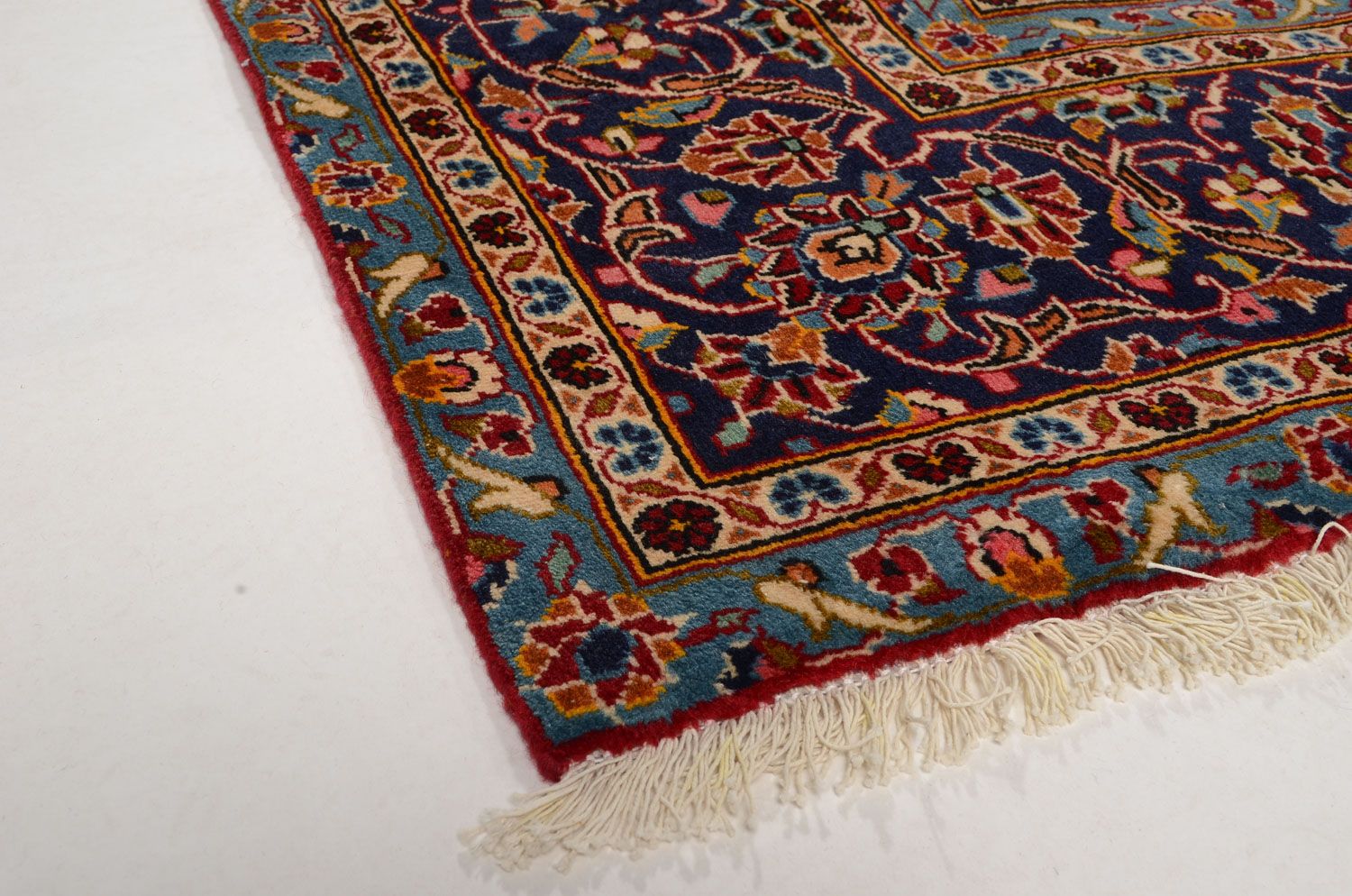 Tapis persan - Keshan - 358 x 240 cm - rouge