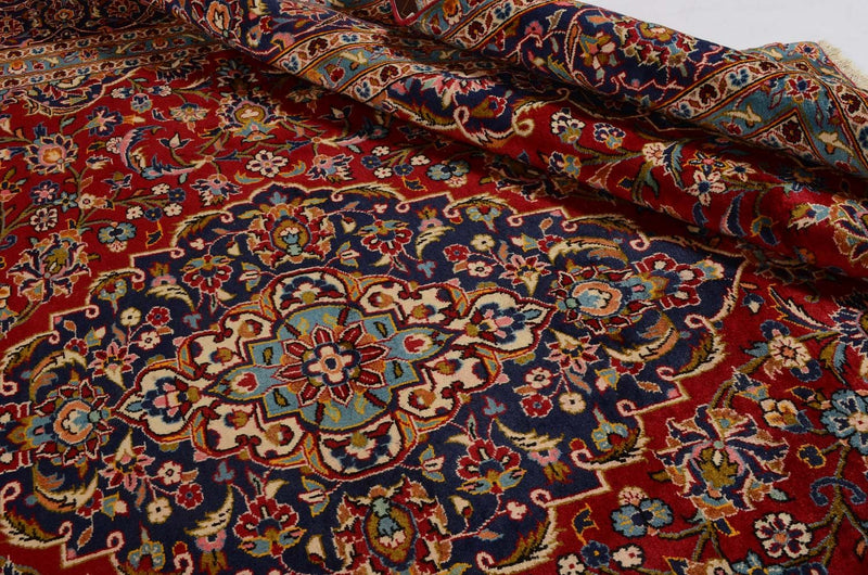 Tapis persan - Keshan - 358 x 240 cm - rouge