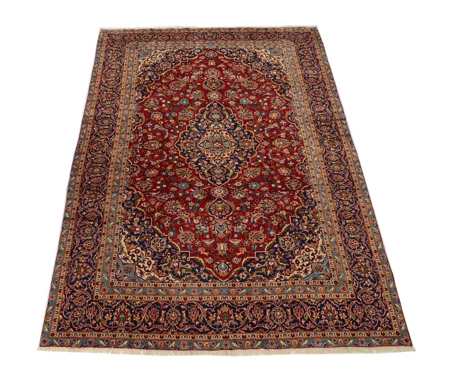 Tapis persan - Keshan - 358 x 240 cm - rouge