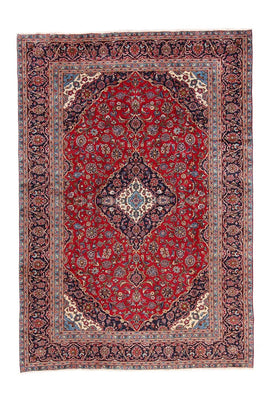 Tapis persan - Keshan - 345 x 237 cm - rouge
