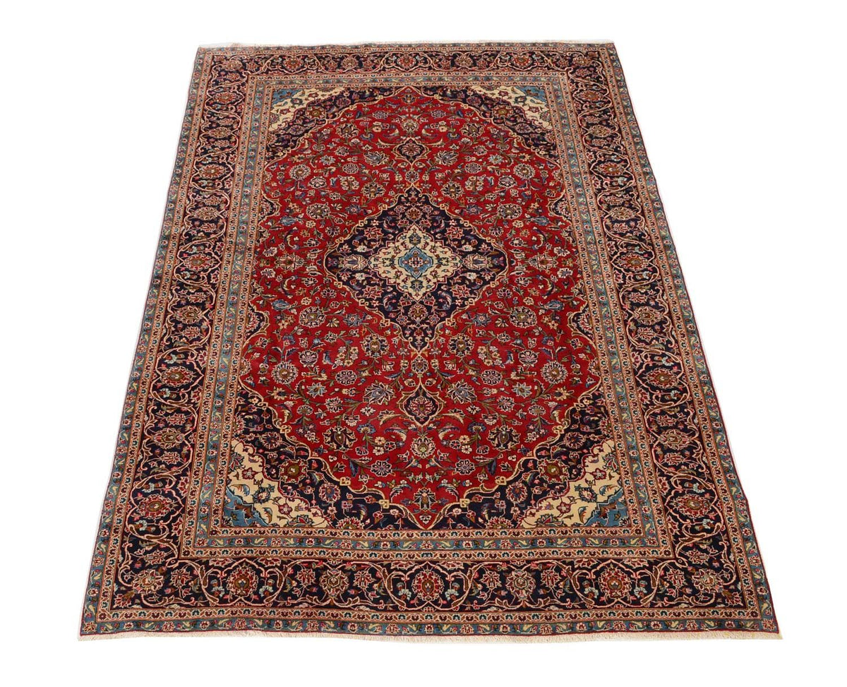 Tapis persan - Keshan - 345 x 237 cm - rouge