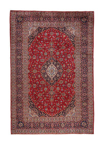 Tapis persan - Keshan - 359 x 242 cm - rouge