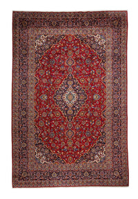 Tapis persan - Keshan - 378 x 253 cm - rouge
