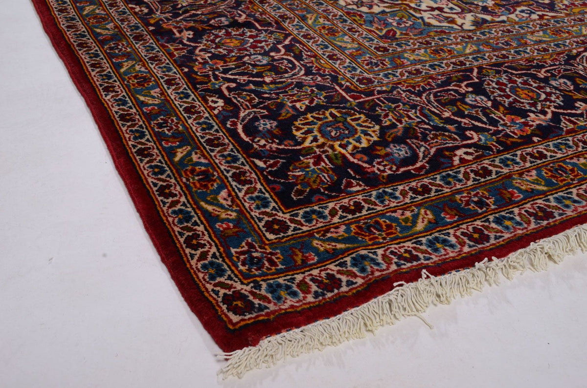 Tapis persan - Keshan - 378 x 253 cm - rouge
