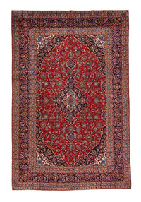 Tapis persan - Keshan - 380 x 254 cm - rouge