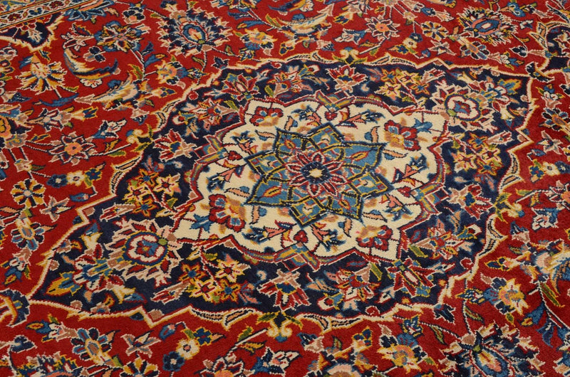 Tapis persan - Keshan - 350 x 240 cm - rouge