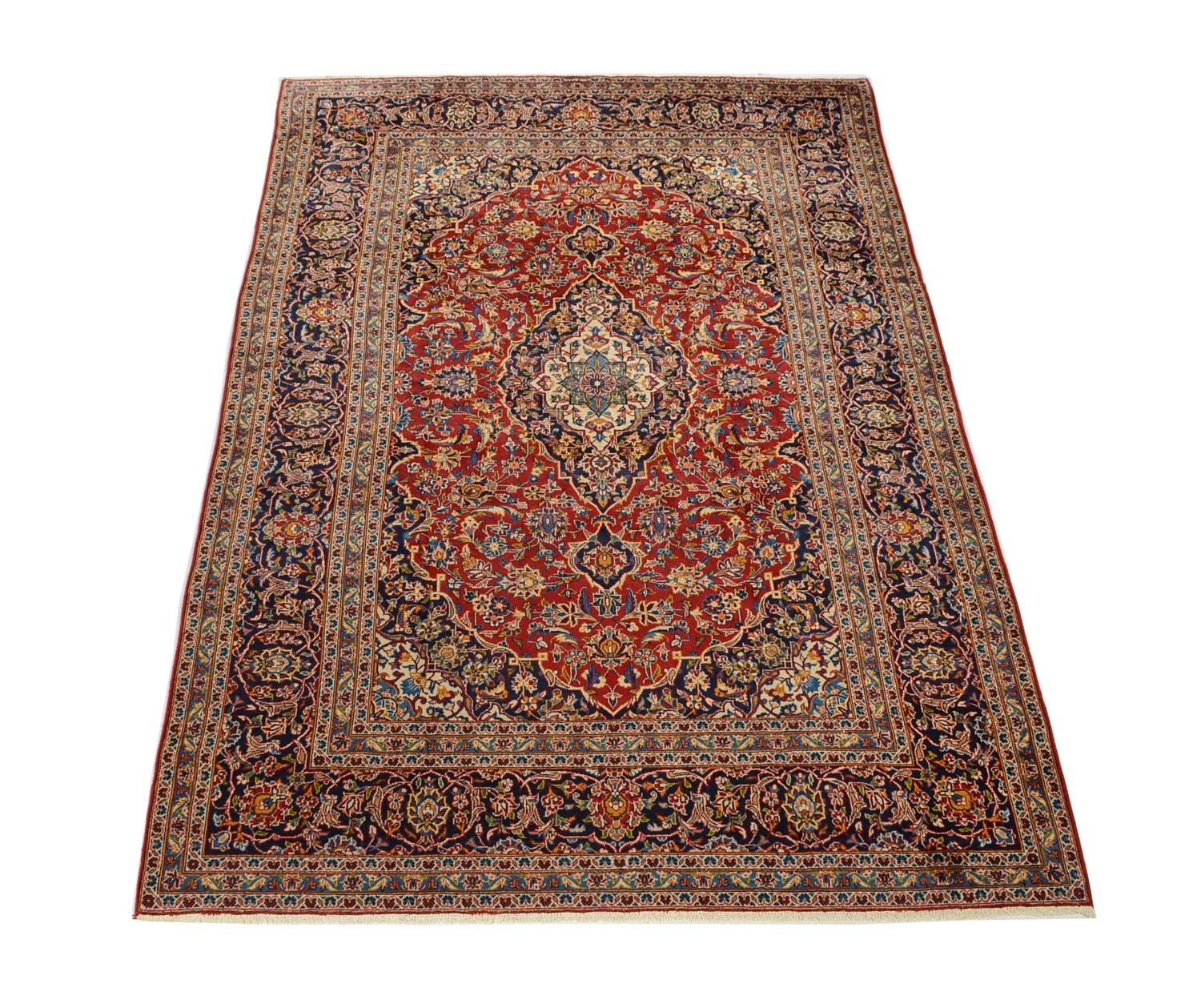 Tapis persan - Keshan - 350 x 240 cm - rouge
