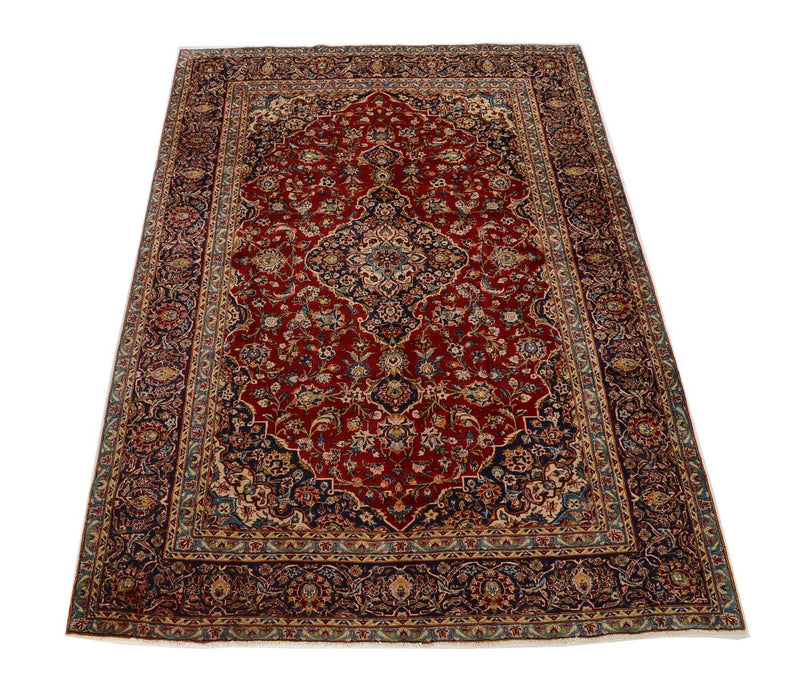 Tapis persan - Keshan - 349 x 239 cm - rouge