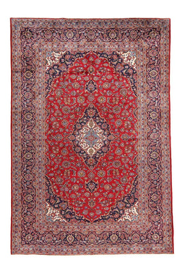Tapis persan - Keshan - 349 x 239 cm - rouge