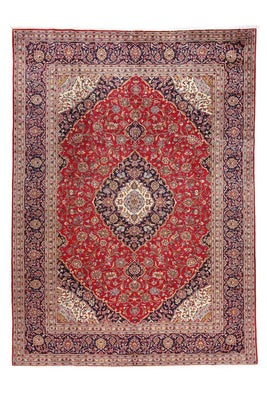 Tapis persan - Keshan - 345 x 254 cm - rouge