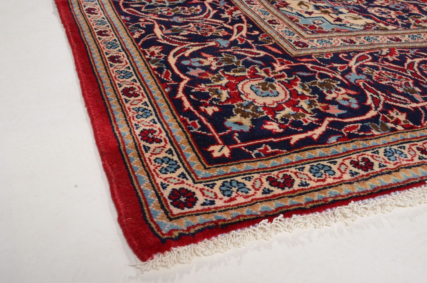 Tapis persan - Keshan - 351 x 239 cm - rouge