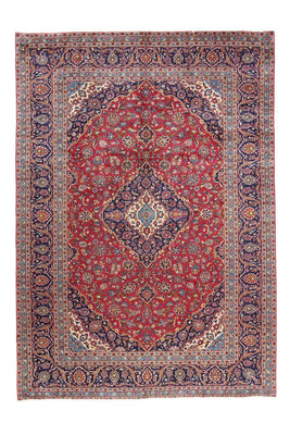 Tapis persan - Keshan - 344 x 243 cm - rouge