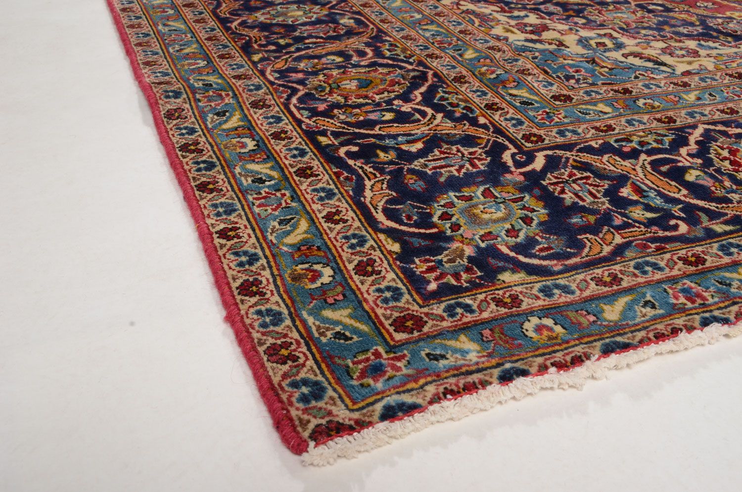 Tapis persan - Keshan - 344 x 243 cm - rouge