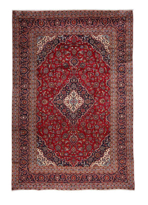 Tapis persan - Keshan - 363 x 247 cm - rouge
