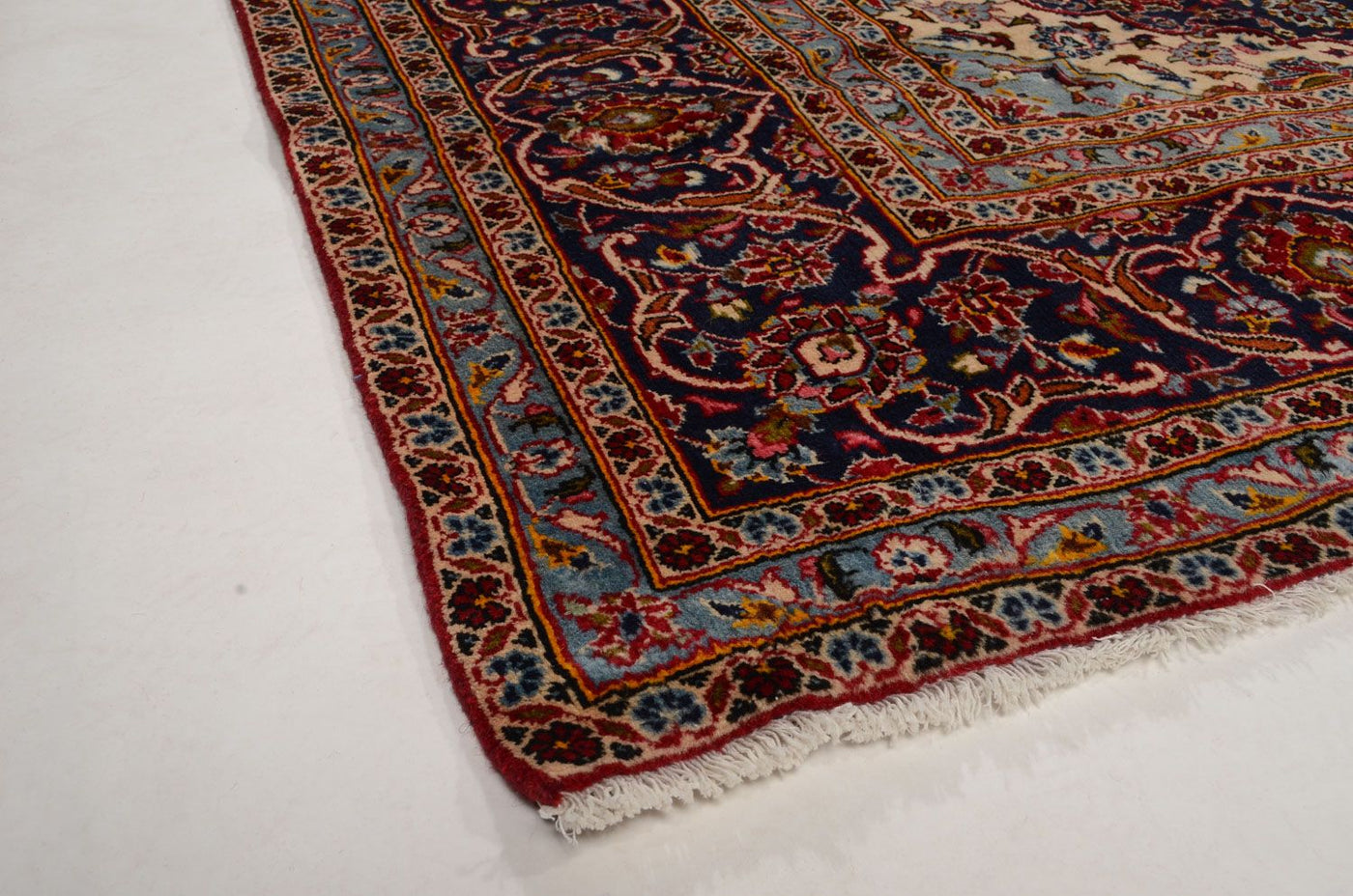 Tapis persan - Keshan - 363 x 247 cm - rouge