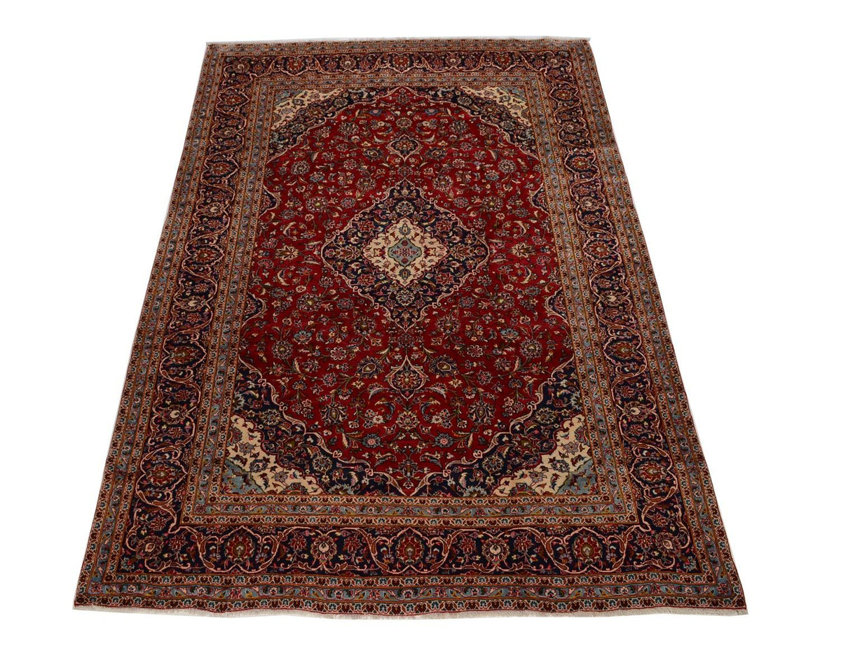 Tapis persan - Keshan - 363 x 247 cm - rouge