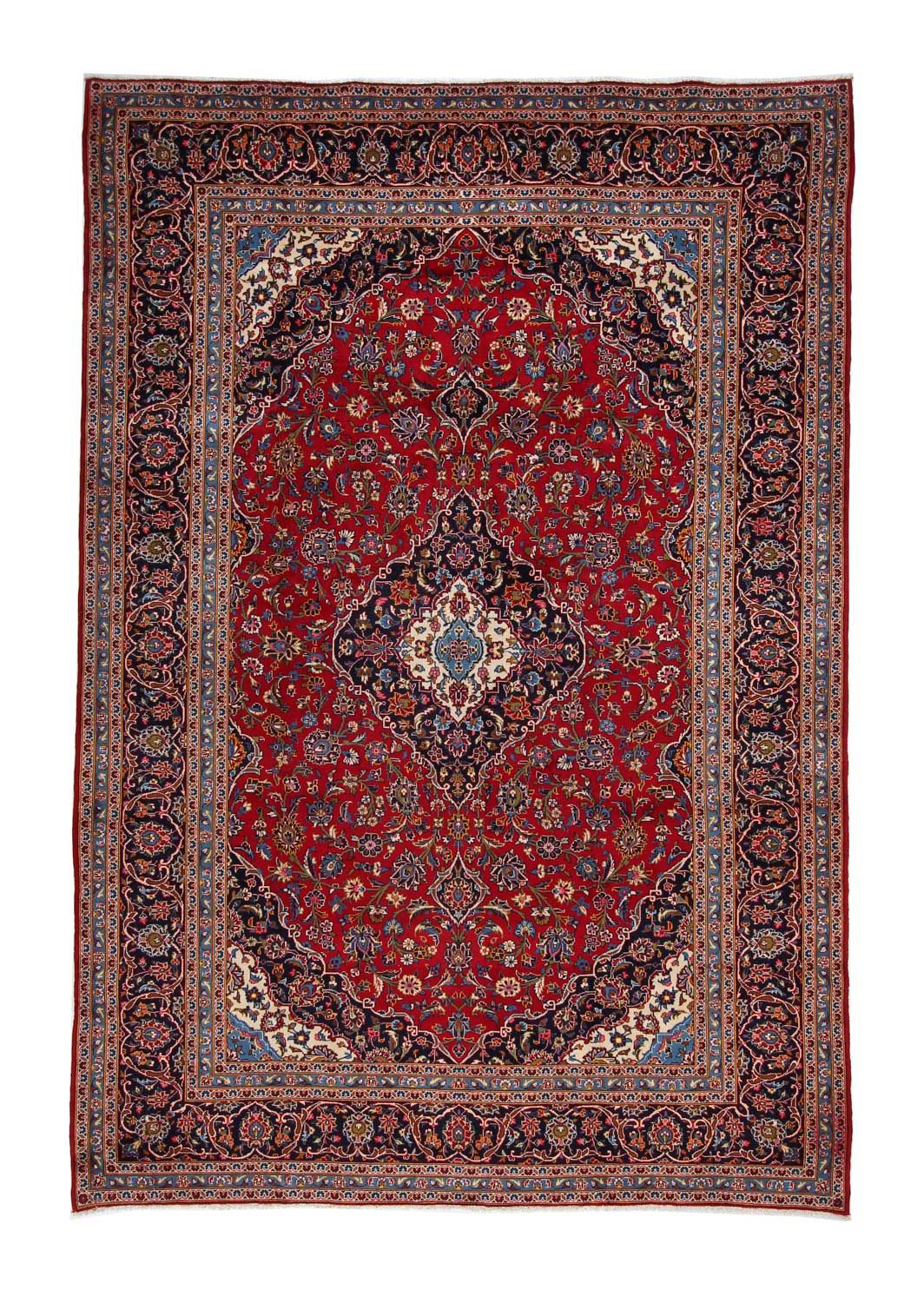 Tapis persan - Keshan - 365 x 253 cm - rouge