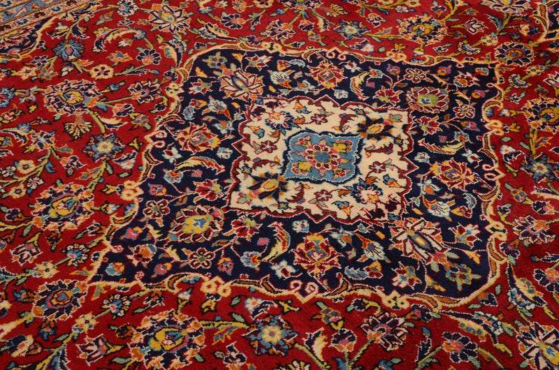 Tapis persan - Keshan - 358 x 246 cm - rouge