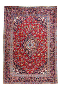 Tapis persan - Keshan - 332 x 231 cm - rouge