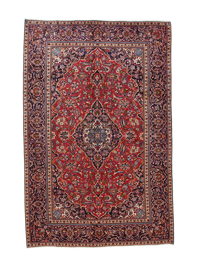 Tapis persan - Keshan - 295 x 192 cm - rouge