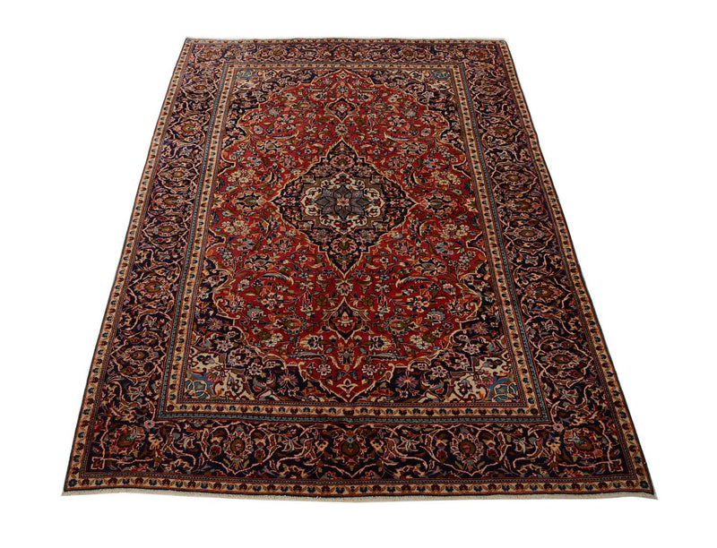 Tapis persan - Keshan - 295 x 192 cm - rouge