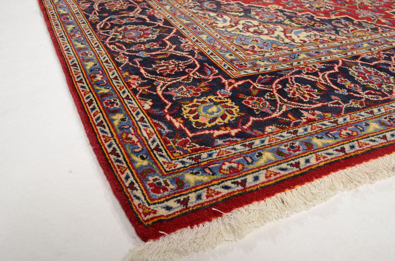 Tapis persan - Keshan - 305 x 202 cm - rouge