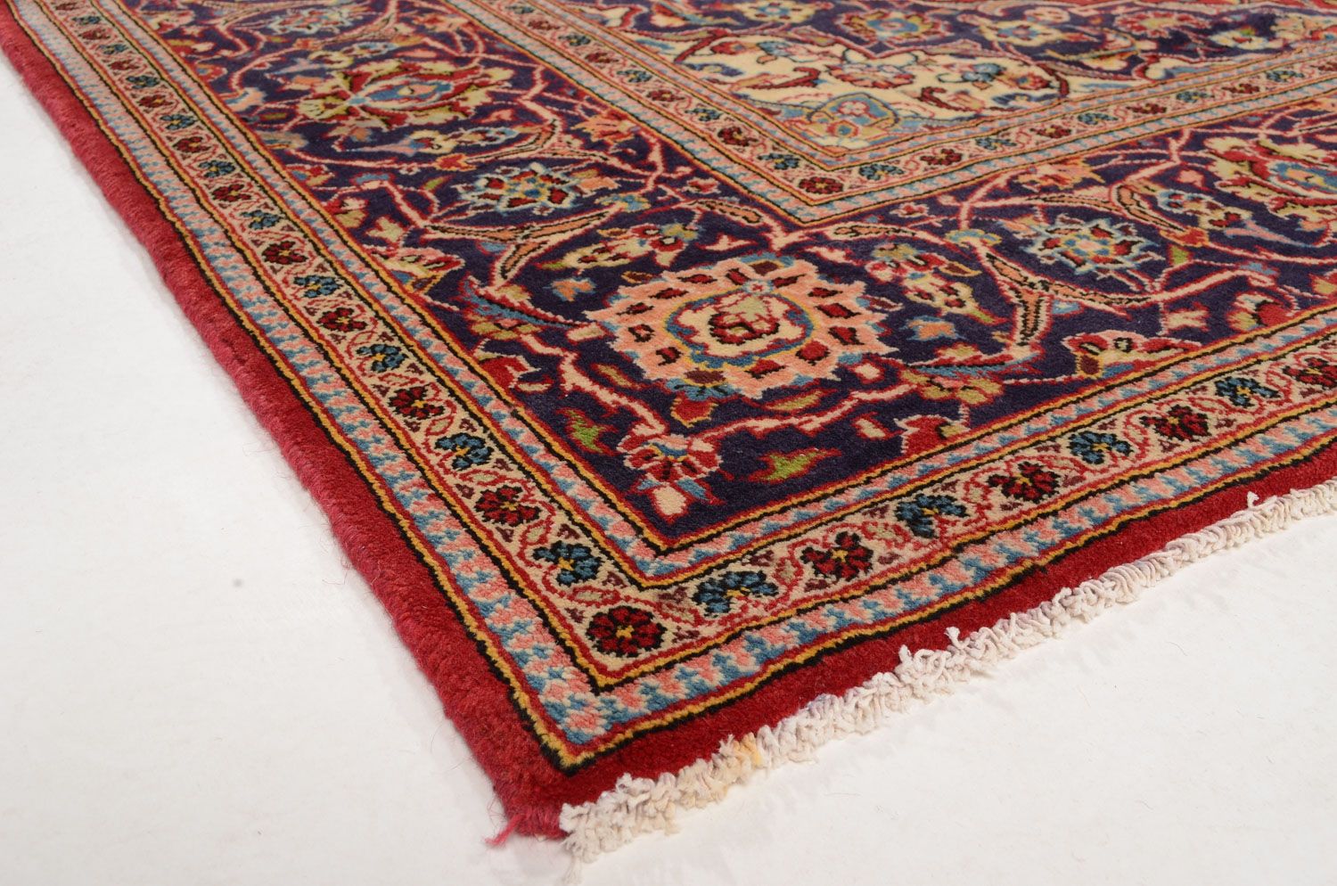 Tapis persan - Keshan - 315 x 197 cm - rouge