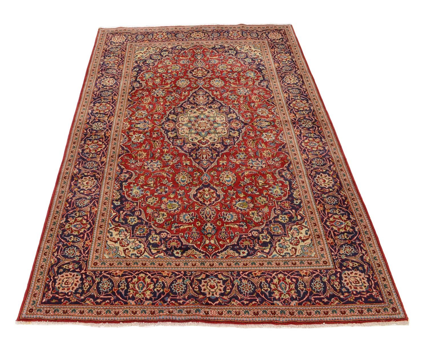 Tapis persan - Keshan - 315 x 197 cm - rouge