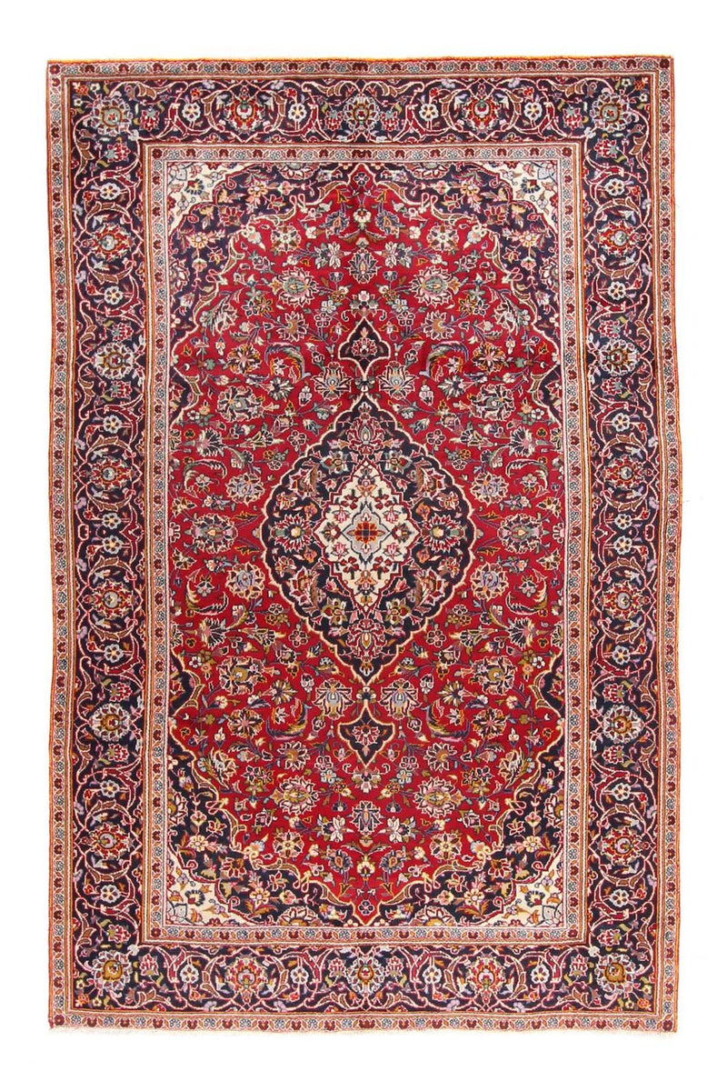 Tapis persan - Keshan - 299 x 194 cm - rouge