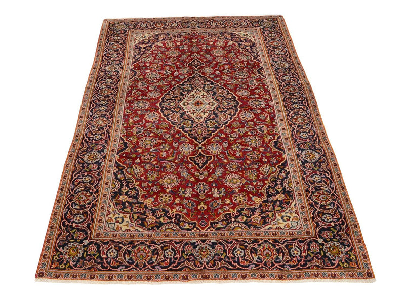 Tapis persan - Keshan - 299 x 194 cm - rouge