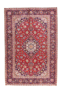 Tapis persan - Keshan - 290 x 195 cm - rouge
