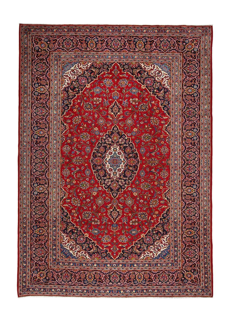 Tapis persan - Keshan - 360 x 255 cm - rouge
