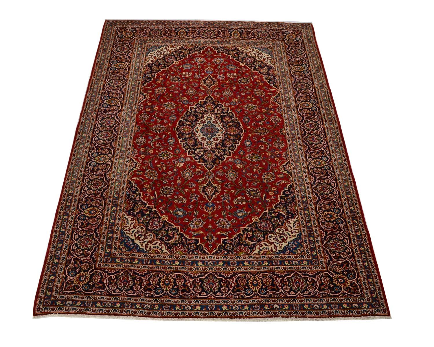 Tapis persan - Keshan - 360 x 255 cm - rouge
