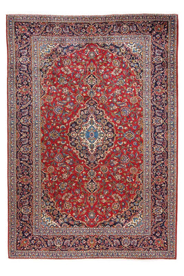 Tapis persan - Keshan - 359 x 252 cm - rouge