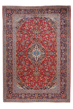 Tapis persan - Keshan - 359 x 252 cm - rouge