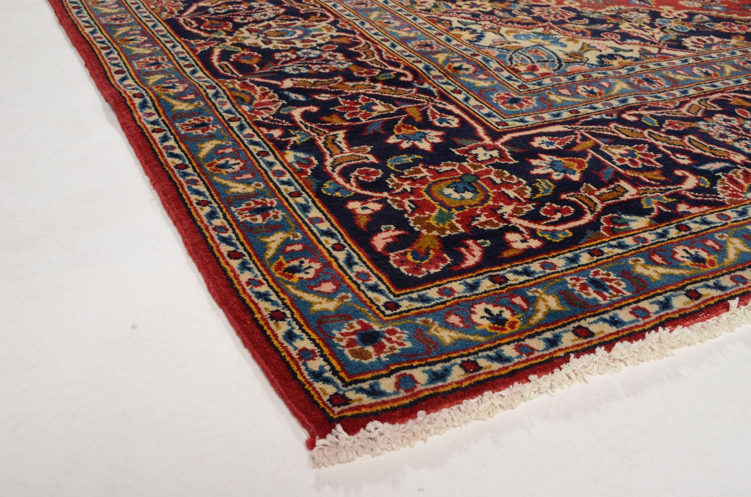 Tapis persan - Keshan - 359 x 252 cm - rouge