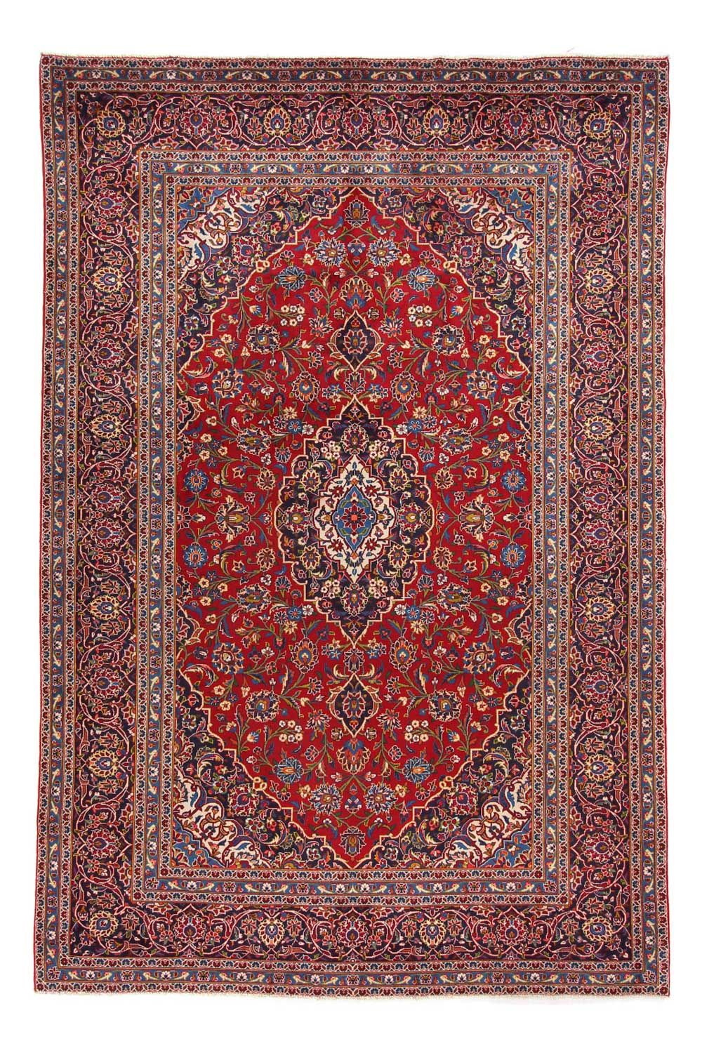 Tapis persan - Keshan - 368 x 247 cm - rouge