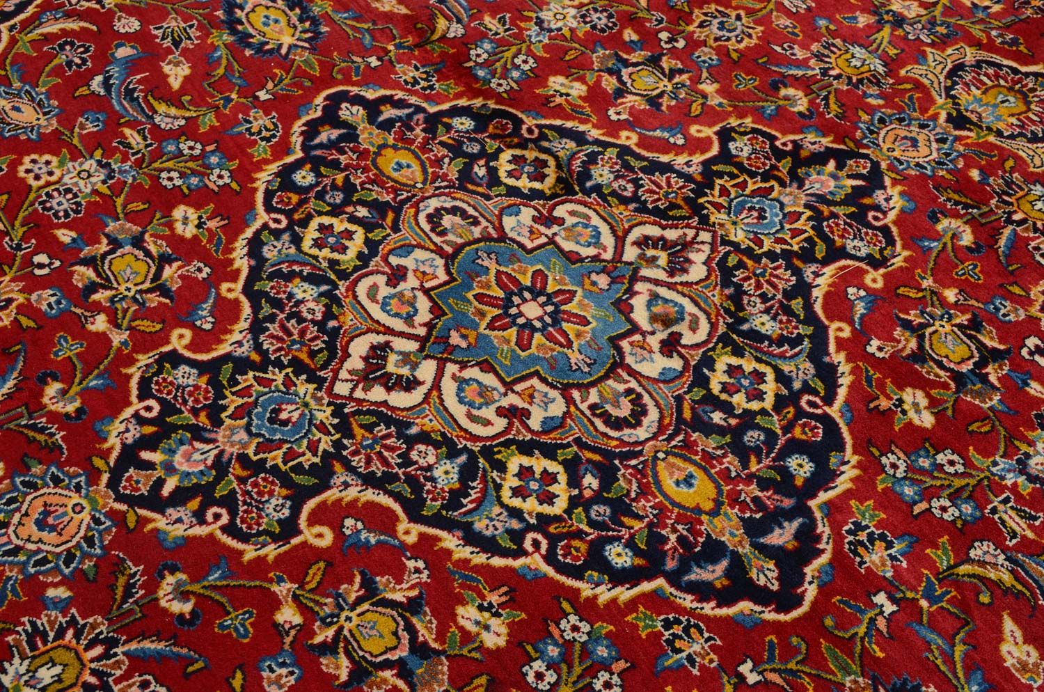 Tapis persan - Keshan - 360 x 255 cm - rouge